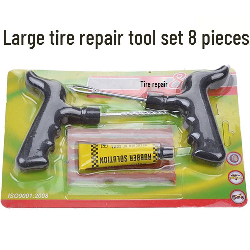 6pc Motorcycle & Car Tire Repair Tool Set