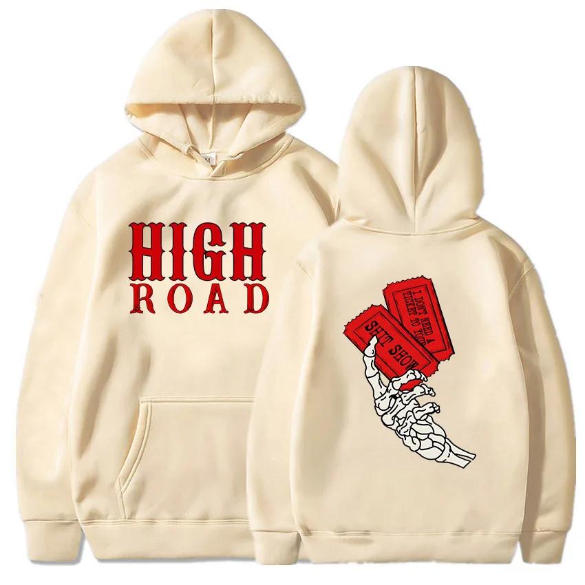 Koe Wetzel Damn Near Normal Tour Hoodies High Road Graphic Printing Sweatshirts Sudaderas Con Capucha Streetwear Hip Hop Clothes