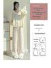 145 Plus Velvet Rainbow Glutinous Rice Sweatpants - XS Women’s High Waist Wide-Leg Pants for Autumn/Winter