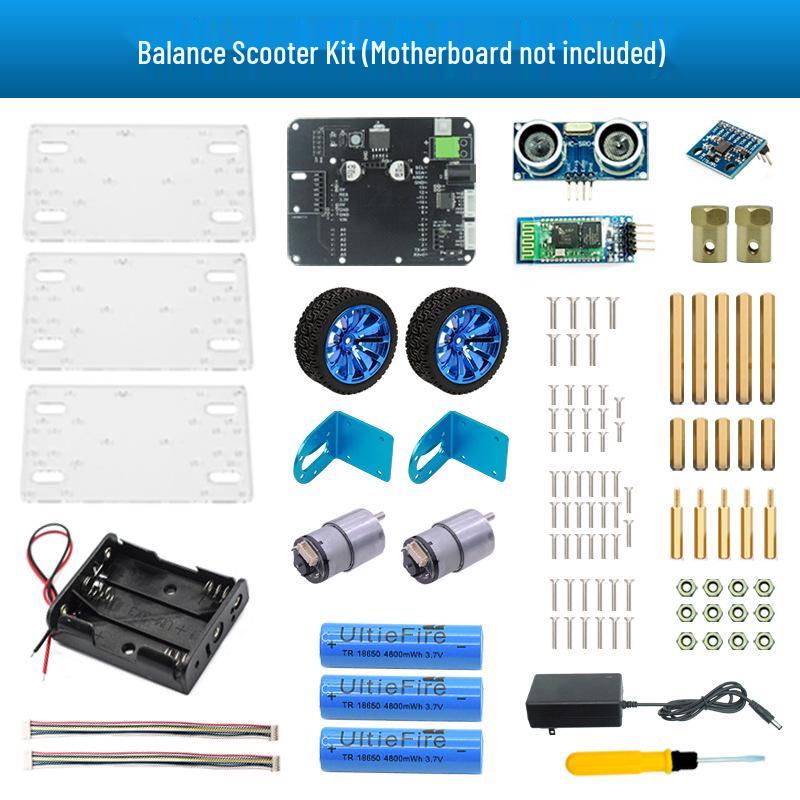 Arduino-Compatible Bluetooth Two-Wheel Balance Car with Ultrasonic Obstacle Avoidance