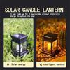 Outdoor Solar Palace Lantern – Hanging & Floor Atmosphere Candle Light for Lawn Landscape, Yard Garden Decor