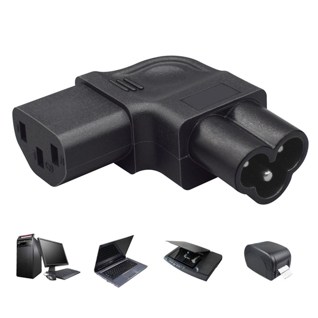 IEC320 C6 la C13 Mufă de Alimentare cu Îndoire Dreaptă Mufă Tată Floare de Prun la C13 Mufă Mamă cu Îndoire Laterală Adaptor Mufă de Conversie