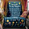 To My Daughter Blanket Personalized Name Soft Comfortable Stylish Blanket Car Blanket Perfect For Travel Camping Outdoor Home Suitable For All Seasons