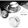 1x Chrome Rotary Gear Shift Selector Knob P Knob Upgrade for Range for Rover for L405 2017-2021 Replacement Car Part