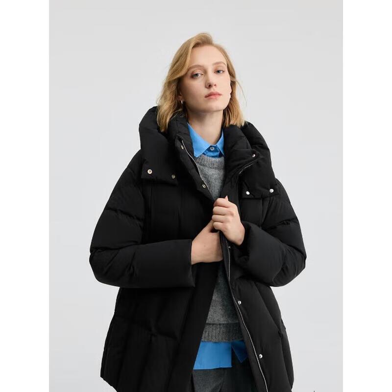 Bingjie Women's Detachable Hood Down Puffer Jacket J5400DI60