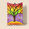 Plush Throw Blanket for Sofa or Bed  Natural  Animal Prints  Soft Thick Cozy Winter Blanket