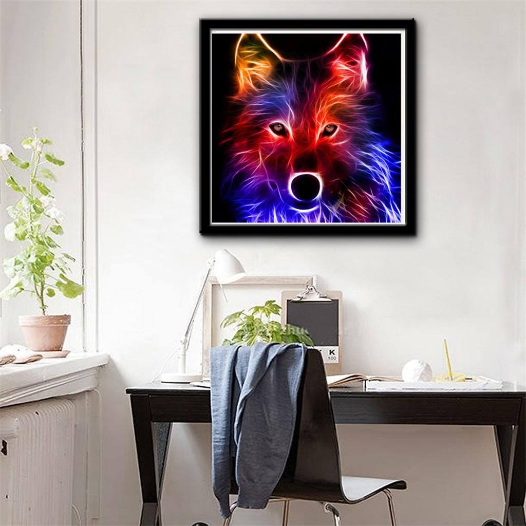 1 Set Painting Kit Lovely Animal Picture for Colorful Dog, cm