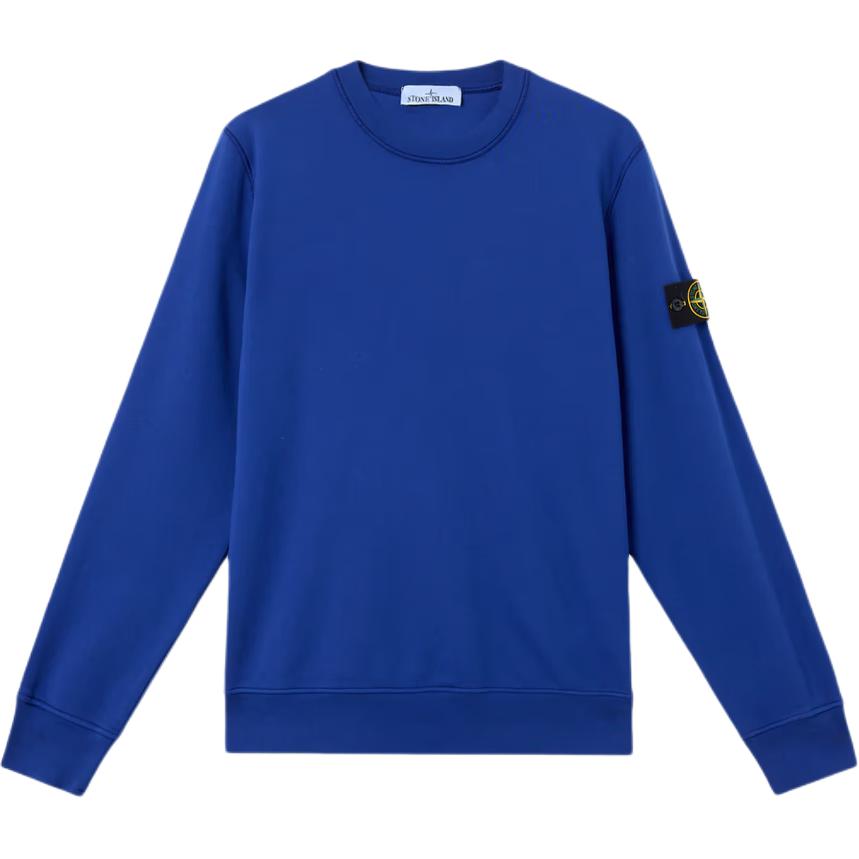 

Stone Island Ss25 Solid Color Crew Neck Long Sleeve Sweatshirt Men sweatshirt Blue K1S1561000-44S0051-V0022 XL