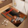 Scoobydoo Mystery Gang Printed Rug Nonslip Easyclean Carpet For Living Room Play Area Hallway Home Party Decor New Year Gift