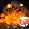 LED Light String, Halloween Ghost Lights, Festive Party Atmosphere Decoration, Glowing Ghost Ghost Festival Scene Arrangement