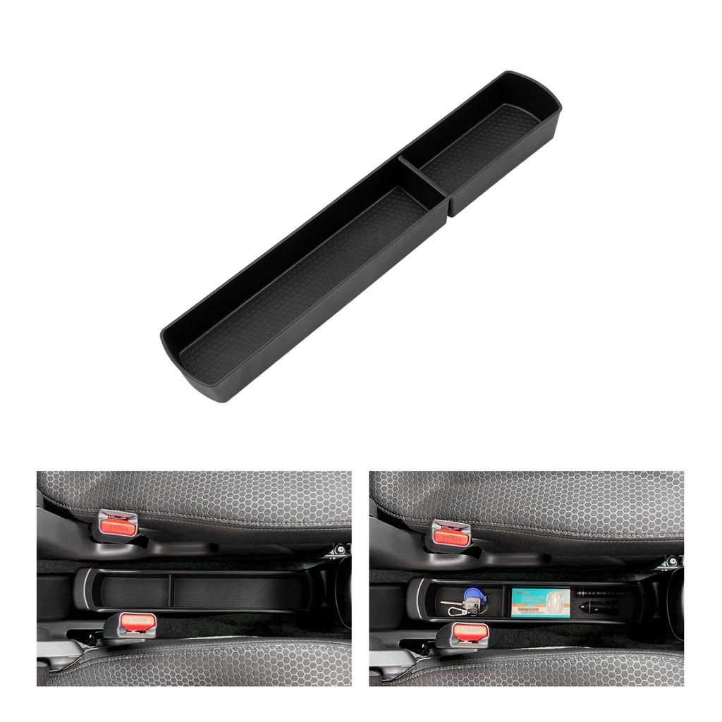 for Suzuki HUSTLER 2021-2025 Center Console Lower Layer Storage Box Car Central Tray Organizer Accessories Tidying Black