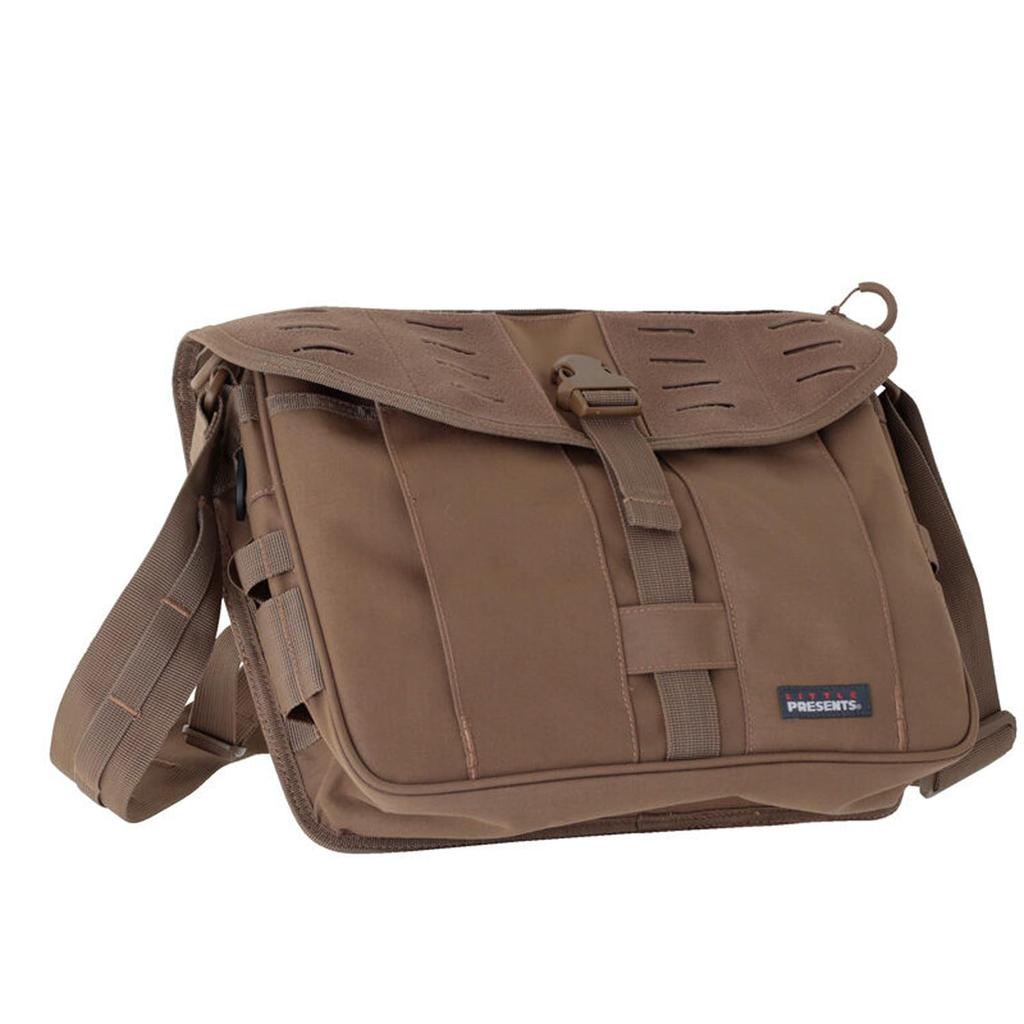 Little Presents Tactical Shoulder Brown B-33 Bag, (BR)