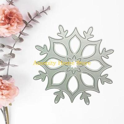 F26C Snowflake Metal Cutting Dies Stencil DIY Scrapbooking Album Paper Card Template Mold Embossing Decoration