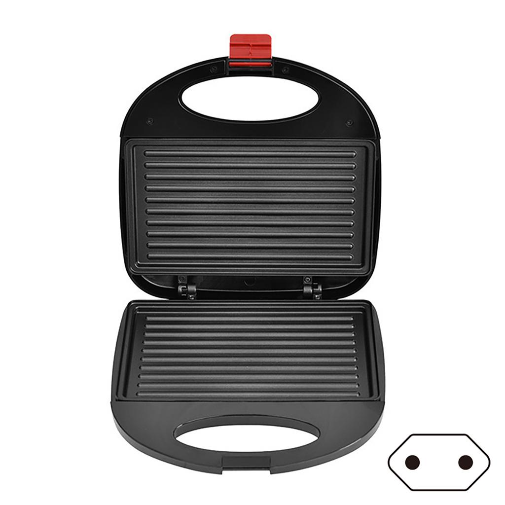 Sandwiches Toaster Press 750w Sandwiches Press Non-Stick For Home Family Breakfasts Multi-Functional Countertop Toaster Press