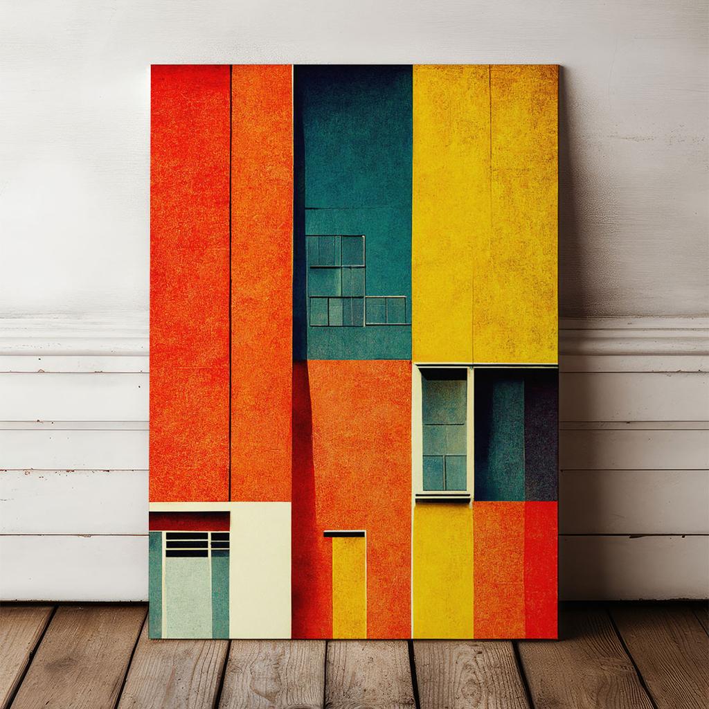 Obraz na płótnie bauhaus abstrakcja