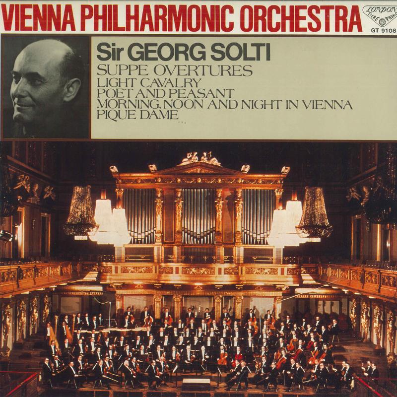 

LP Record GEORG SOLTI, VIENNA PHILHARMONIC OR - Suppe: Famous Overtures GT9108 LONDON 1977 Japan Classical Used