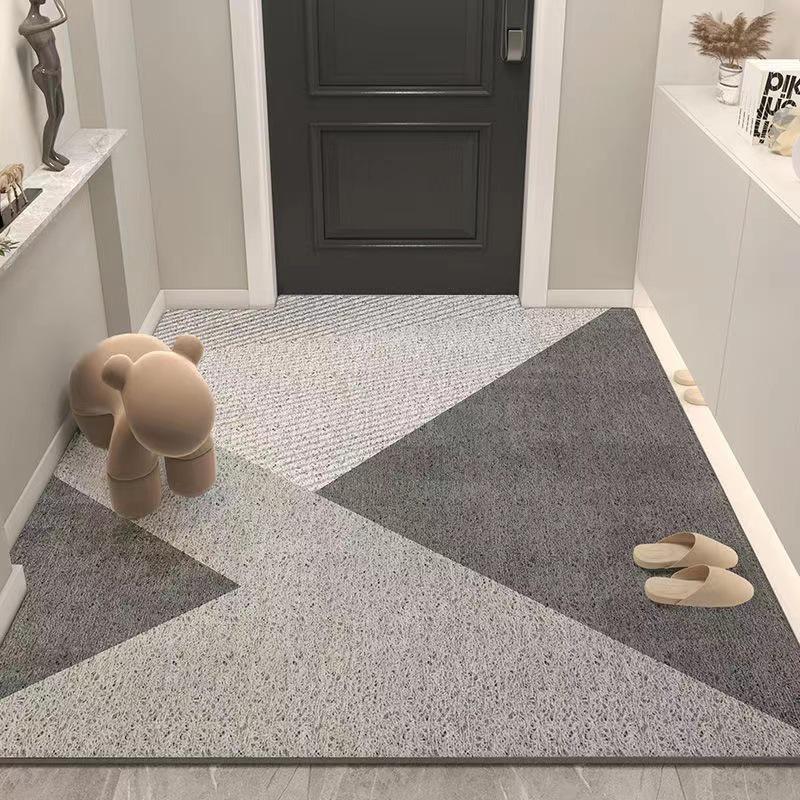 Luxury Silk Loop Washable Anti-Slip Entrance Mat
