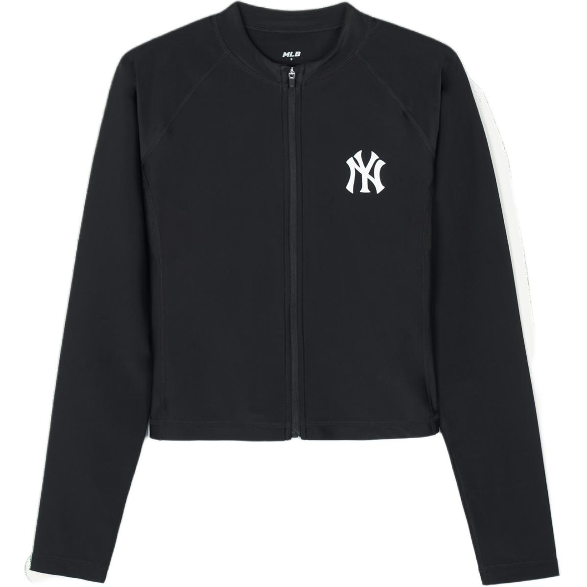 

New MLB New York Yankees Baseball Jacket Women s Black 3FSWB1043-50BKS XS