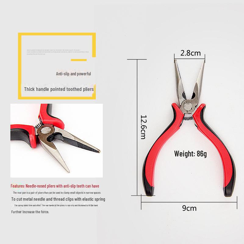 Handmade Mini Needle-Nosed Jewelry Pliers - DIY Craft Tool
