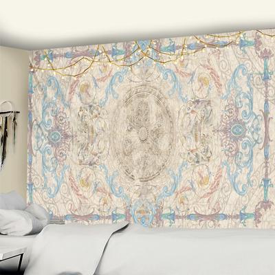 Tapisserie murale en relief de style bohème, simple et élégante, style hippie, décoration de chambre à coucher