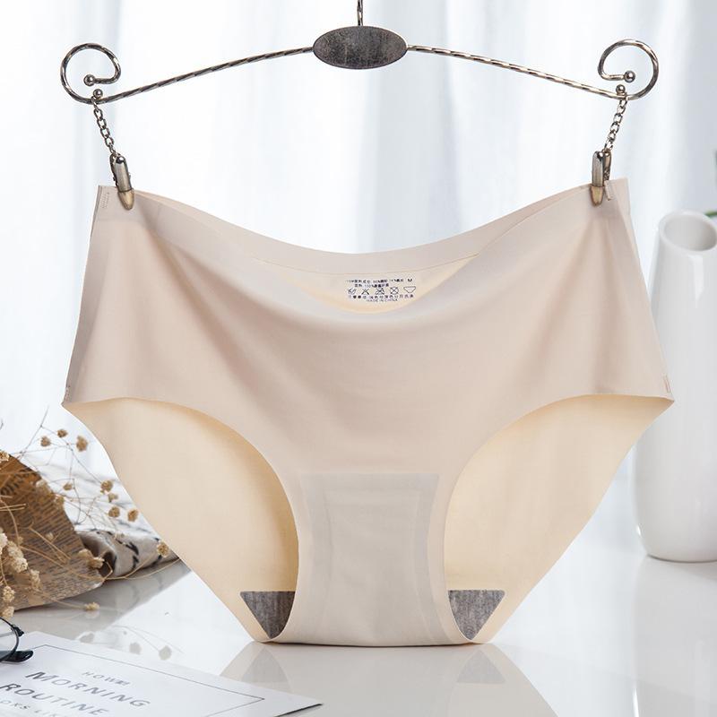 Women's Fashion Seamless Underwear Breathable Panties Briefs Comfy