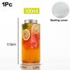 500ml Portable Fruit Juice Cold Brewed Tea Bottle Transparent Plastic Beverage Bottle Disposable Milk Tea Bottle