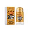 Halloween Glitter Makeup Stick Gold Shimmer Face Makeup Stick Sparkling Cosmetic Stick Party Makeup