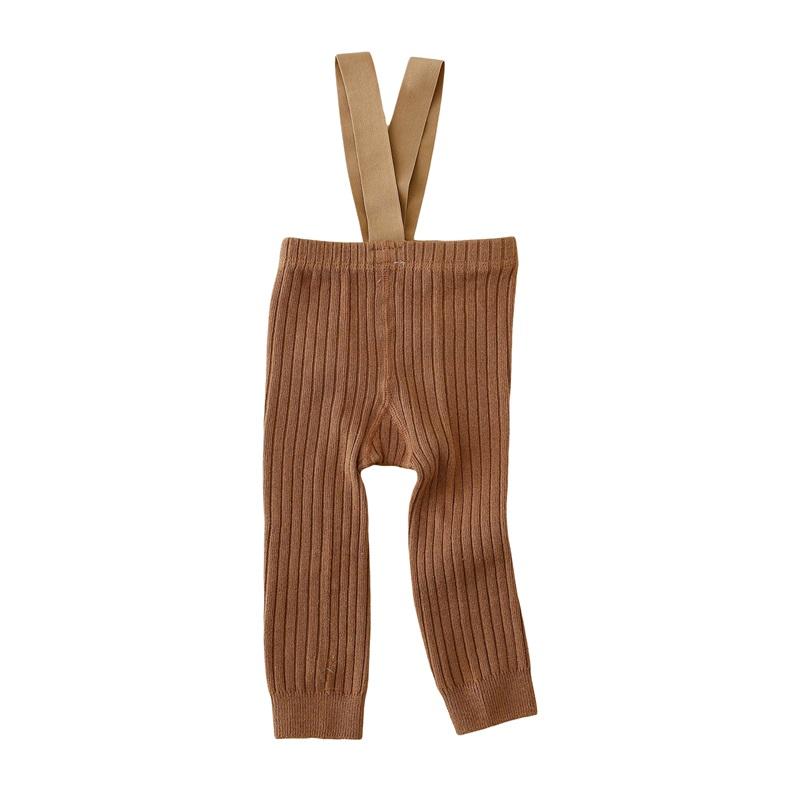 

Колготки на подтяжках для младенцев, весенне-осенние колготки для маленьких девочек и мальчиков, одежда для маленьких девочек, бандажные леггинсы с высокой талией и перек... XS кофейный