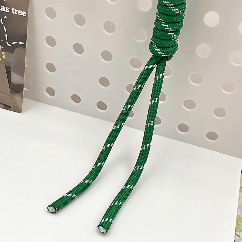3-5PCS Creative Braided Lanyard Keychain Ins Handmade Knot Nylon Rope Strap Cord for DIY Key Chain Pendants Bags Accessories