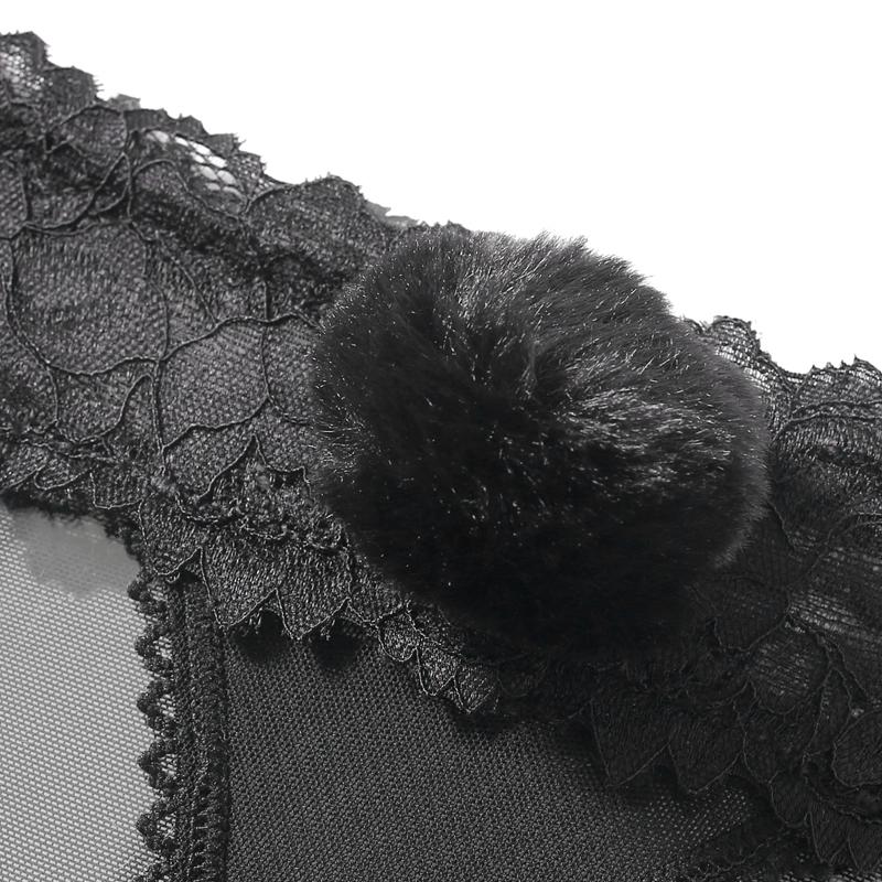 CINOON Frauen Sexy Spitze Höschen Low-taille Unterwäsche Tanga Weibliche G String Liebenswert Dessous Versuchung Transparent Dessous