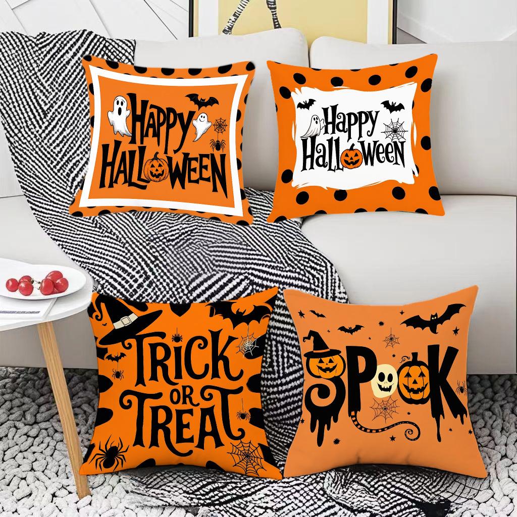 New Halloween Pillowcase Home Decoration Sofa Pillowcase Party Atmosphere Pillowcase