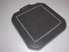 Mihiro "High-Durability Grooved Lava Stone Plate" 15 x 15 x 1.5-2 cm thick, manufactured by Tamaka (lava loess, andesite, hard stone)