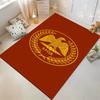 Tappeto con Simbolo Aquila Romana SPQR Rosso e Oro, Tappeto Arredo Casa Adatto per l'uso come antiscivolo per soggiorno camera da letto divani