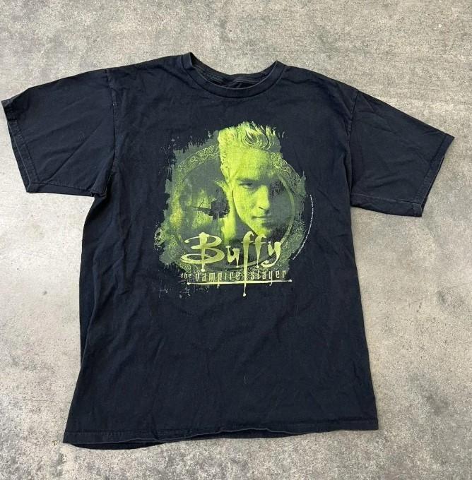 Vintage Buffy The Vampire T-shirt new Reprint 100% Cotton Unisex Tee Size S-4XL Unisex T-Shirt