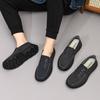 New Spring and Autumn Men's Single Shoes Casual Cloth Shoes Washed Denim Old Beijing Cloth Shoes Breathable and Non-slip One Pedal