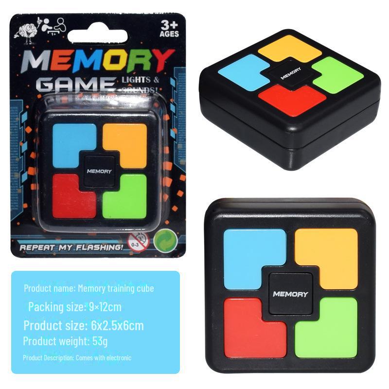 Kids' Educational Rubik's Cube Memory Trainer - Brain Exercise Game