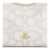 COACH LaurelSignature Coated Canvas Handbag, Shoulder Bag Large Women's Ecru CBH87-IMIVO