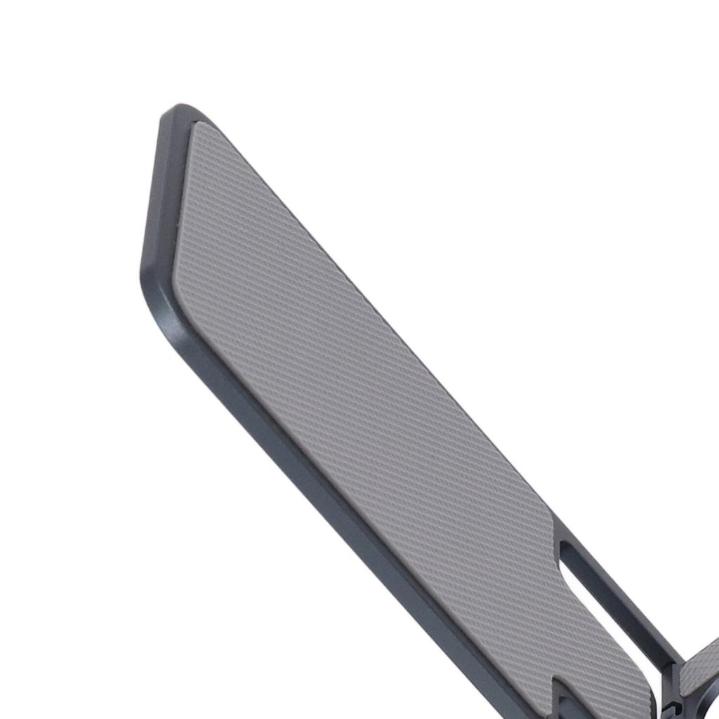 Phone Stand Foldable Portable Ergonomic 7 Angle Adjustments Bottom Silicone Aluminum Alloy Tablet Holder
