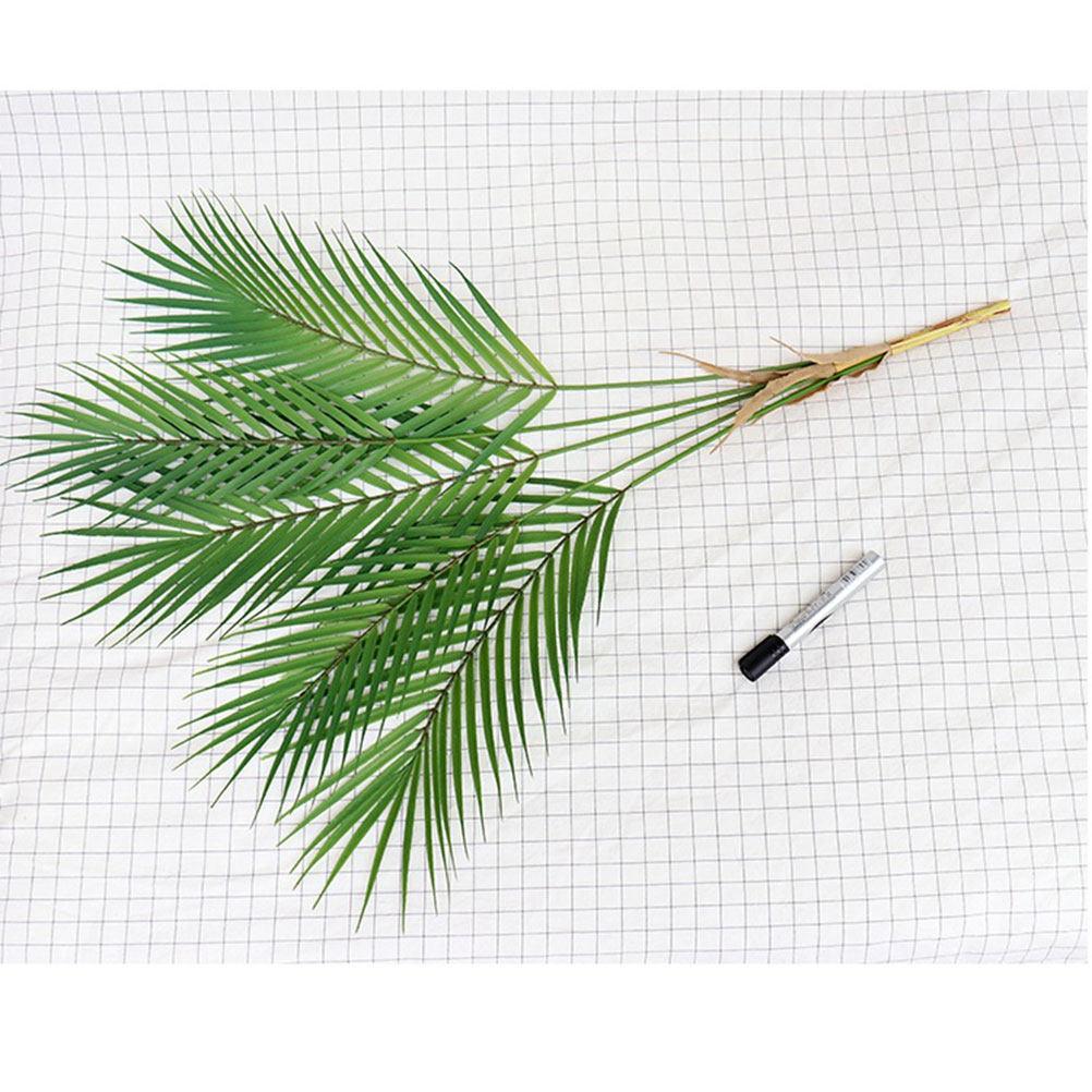 1Pcs Realistic Plastic Palm Leaves Simulation Green Plant Decor for Wedding Photography Home Office Rustic Decor Plant Photo