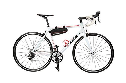 Zefal Z FRAME PACK Bicycle Frame Bag, Frame-Mounted Accessory Storage, Black, 1.3L, 7049