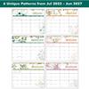 2025-2027 Wall Calendar - Jul 2025 - Jun 2027, Calendar 2025-2027, 14.8" x 11.4", 2025 Calendar with Large Blocks Space, Twin-Wire Binding, Hanging