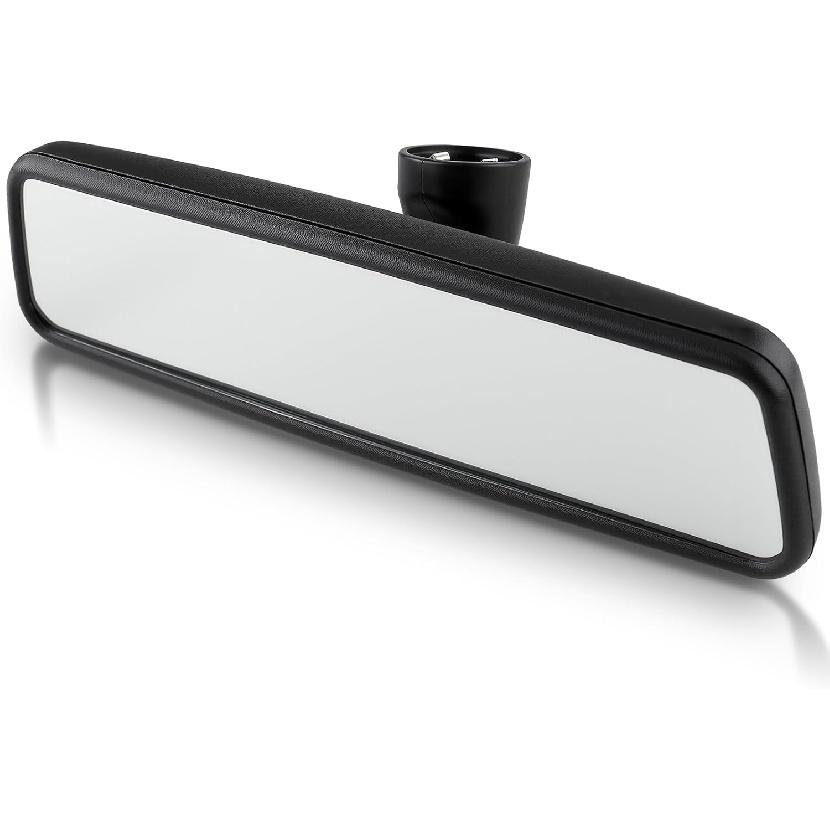 

Black Rear View Interior Mirror Compatible with VW Golf MK4/MK5/MK6 Jetta Passat B5 Bora Rearview Mirror, Replace 18D 857 511, 3C0857511, 3B0857511H,