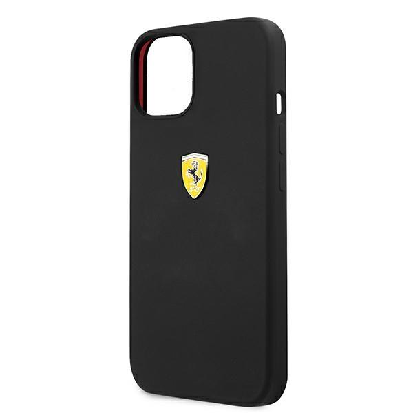 Ferrari Fessihcp13Sbk Iphone 13 Mini5,4 Černý/Black Pevný silikonový obal