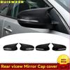Capa de espelho retrovisor de fibra de carbono para porta lateral, protetor de tampas de espelho para KIA K5 Optima 2011 2012 2013 2014 2015