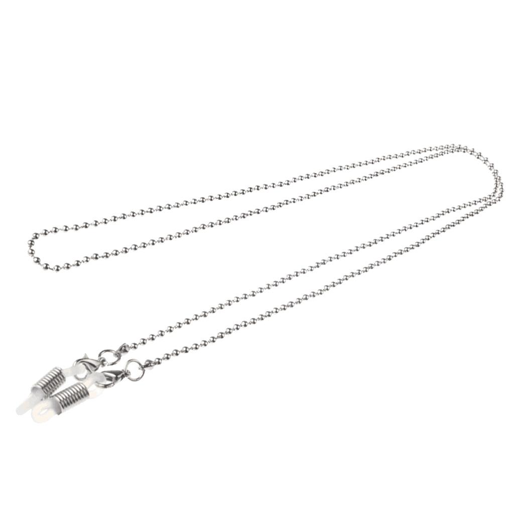 Eyeglasses Holder Chain Eyewear Retainer Glasses Cords Strap Eyewear Necklace Lanyard золотой