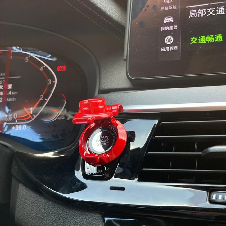 Auto Motor Zündschalter Schutzhülle für Auto Push to Start Knopf Abdeckung Knopf Startknopf Dekoration