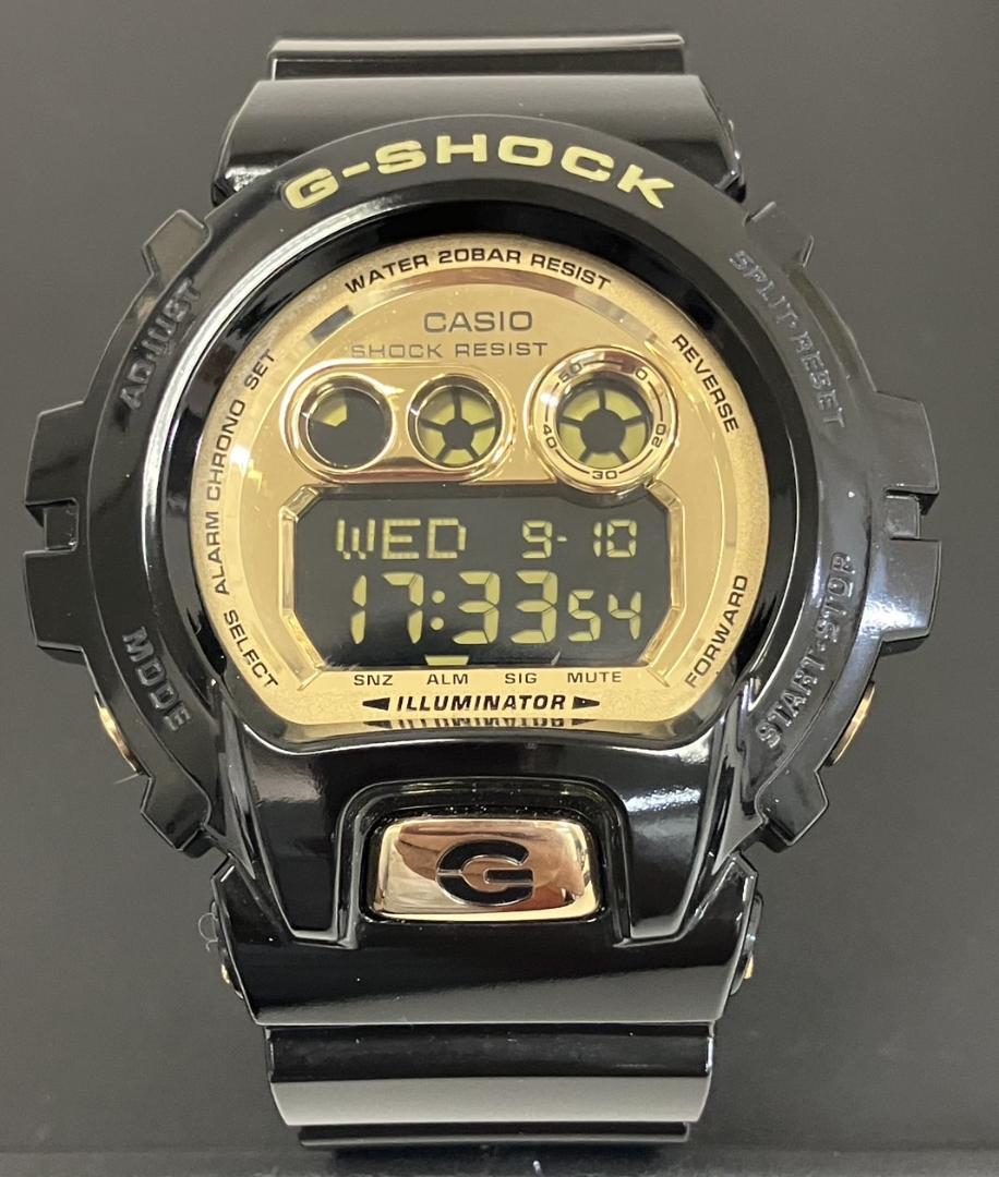 

[USED] / Working G-SHOCK GD-X6900FB Watch Black/Gold