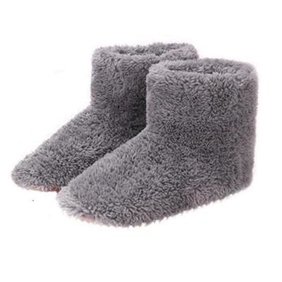 2025 Winter USB Women Men Electric Heating Shoes Washable Heated Shoes Couples Home Shoes for