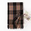 New Autumn and Winter Maillard Scarf Light Luxury and High End Korean Style Tassel Fashion Versatile High End Warm Scarf