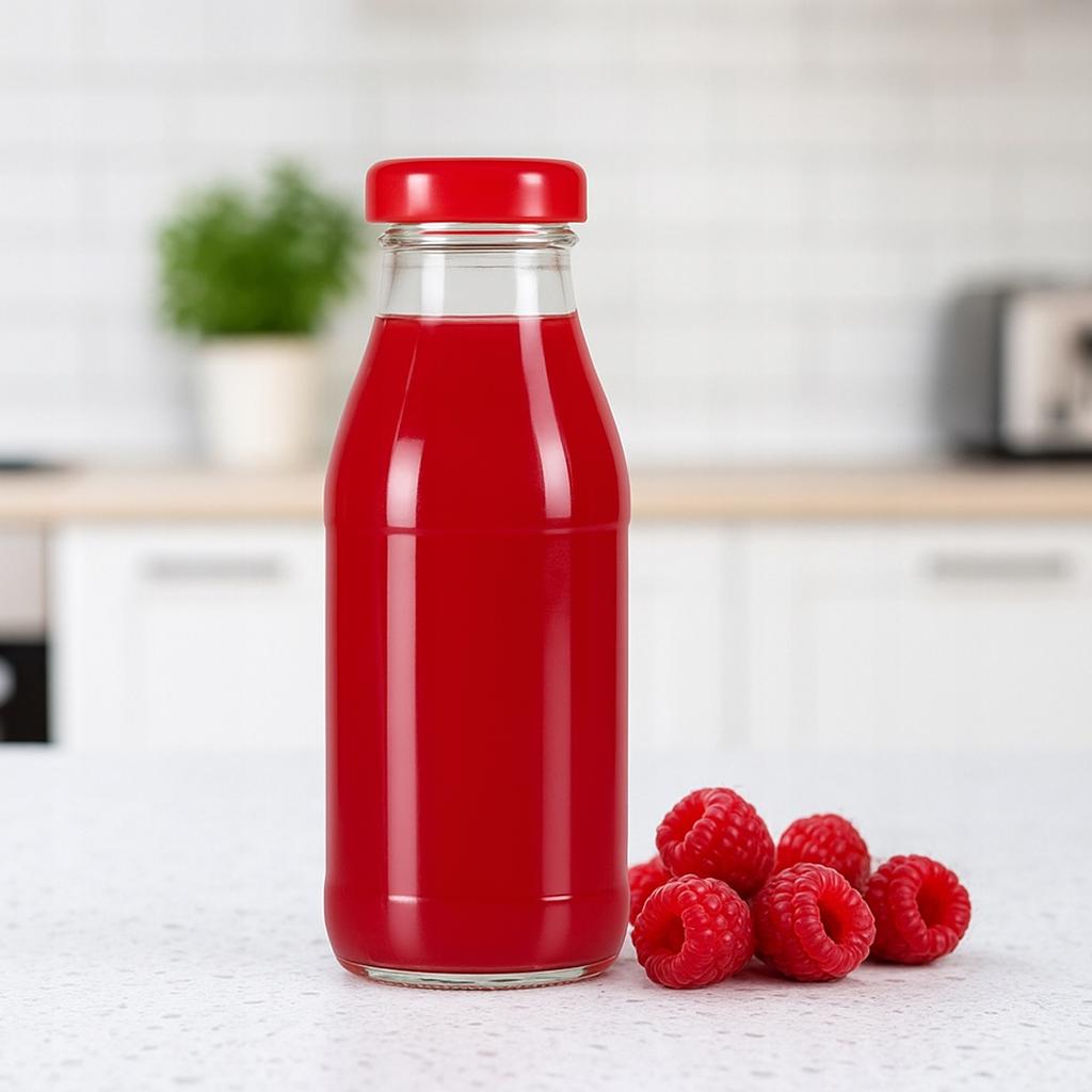 50x Glass Bottles for Juice JUICE 125ml Bottle for Juice Juice Syrup